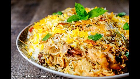 Muslim Style Chicken Biryani