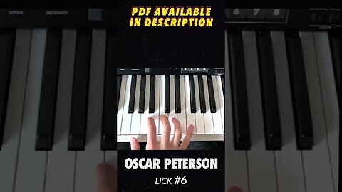 Oscar Peterson Lick #6