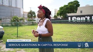 Black activists question response of police at US Capitol