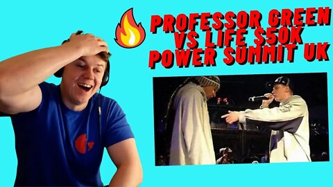 FIRST TIME LISTENING Professor Green vs Life $50k Power Summit UK Qualifier((REACTION!!))