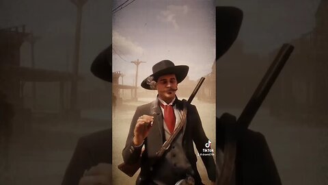 I tried to recreate Val Kilmer’s Doc Holliday in Red Dead Online #rdo #tombstone #reddeadonline