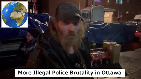 More Illegal Police Brutality in Ottawa