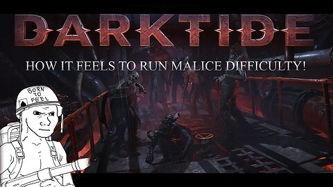 How It Feels To Run Malice Difficulty in Warhammer 40K Darktide