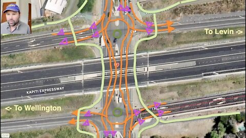 I Redesigned Kapiti Road SH1 Interchange