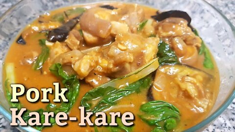 Pork Kare-kare Recipe 😋