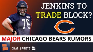 MAJOR Chicago Bears Rumors: Teven Jenkins On Trading Block? + Training Camp News Ft. Thomas Graham