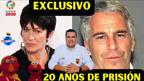 ¿PRIMER PAÍS EN PATRÓN ORO?, Ghislaine Maxwell sentenciada a 20 años de prisión.