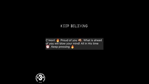 Music for motivation “Keep Believing “ by GBM GBEATS