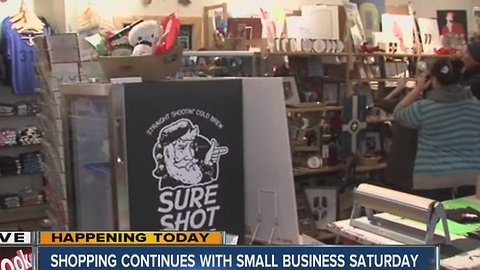 Shop small on Small Business Saturday