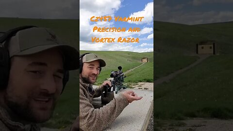 CZ 457 Varmint Precision Chassis and Vortex Razor HD Scope Test