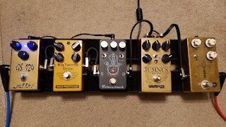 The Boutique Overdrive Pedal Test