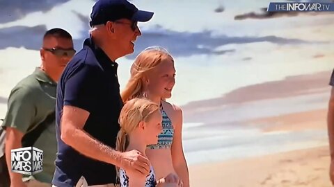 Joe Biden Can’t Help But Grope Little Girls While On Beach Vacation