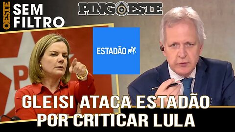 Gleisi Hoffman ataca jornal ESTADÃO por críticas a lula [AUGUSTO NUNES]