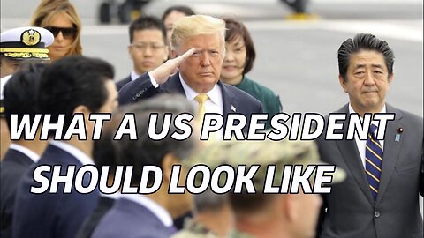 Historic Moment: President Trump Boards Japan's Largest Warship JS Kaga｜US-Japan Alliance Showcase!