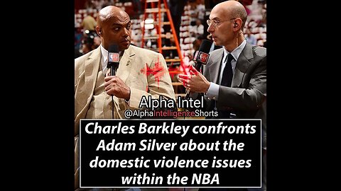 Legendary Charles Barkley Confronts Adam Silver on NBA Domestic Violence Issues