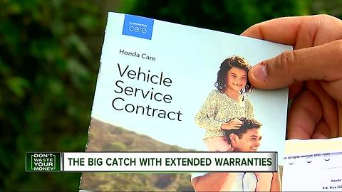 Before you buy an extended warranty for your car, make sure you read the fine print