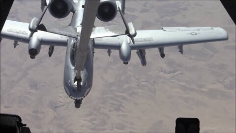 Refueling A-10 Thunderbolt II's