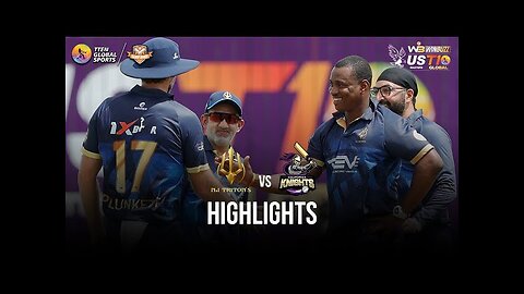 Match 2 Highlights: New Jersey Triton's vs California Knights | US Masters T10 2023