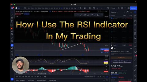 How I Use the RSI Indicator in my trading!!