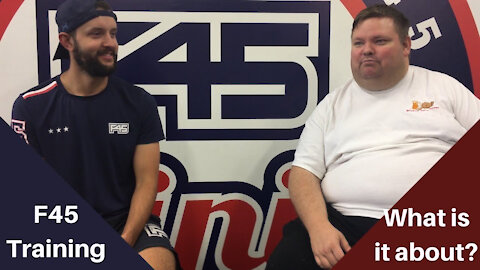 Sitting Down at F45 Training