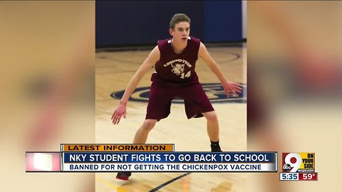 Unvaccinated Northern Kentucky student fights to go back to school