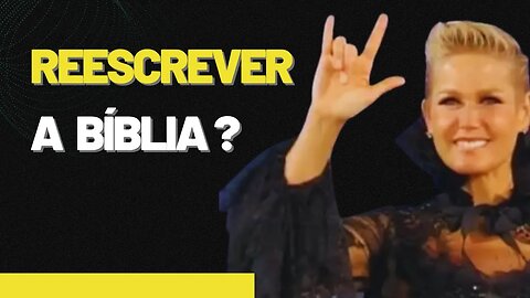 REESCREVER A BÍBLIA ? CONECTADOS COM CRISTO