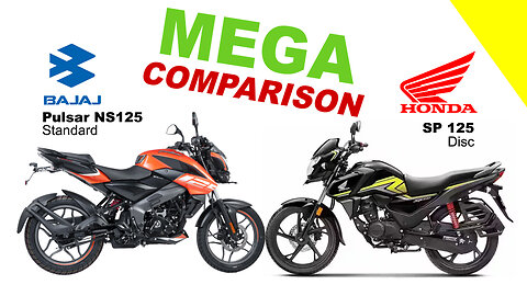 MEGA COMPARISON | Bajaj Pulsar NS125 vs Honda SP 125 | Kuch Bhi