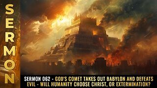 Sermon #062 - God's comet takes out BABYLON & defeats EVIL