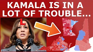 Kamala to Campaign in BLUE States After No DNC Bump!