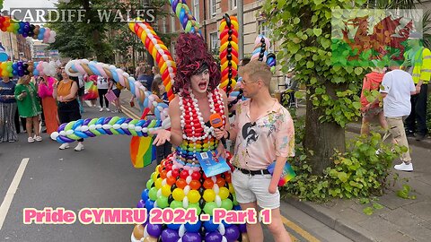 PRIDE CYMRU 2024, Cardiff South Wales, Part - 1