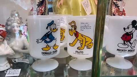 Exploring Antique & Vintage Treasures: Glassware, Disney & Dresden Figurines!