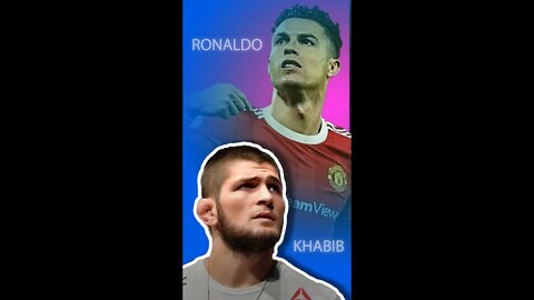 Khabib Nurmagomedov's Real Thoughts on Cristiano Ronaldo #shorts