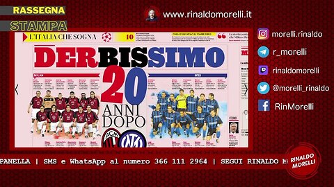 Rassegna Stampa 20.4.2023 #325 - INTER-Champions e ora sarà EuroDerby! Oggi Europa e Conference