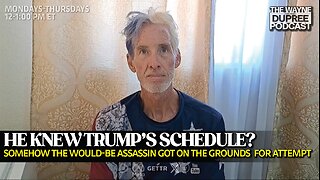 E1961: Things Aren't Adding Up With Latest Trump Assassination Attempt 9/16/24