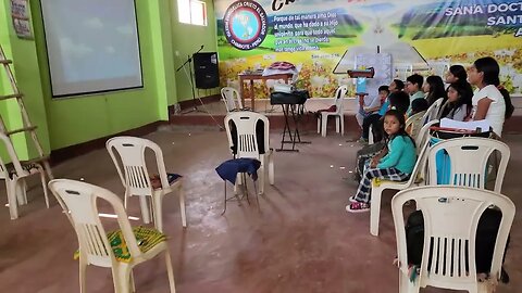 Escuela Dominical en la Filial Vinzos - 15 Octubre 2023