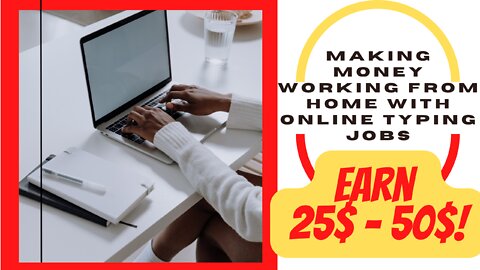 Making money working from home with this Online writing job.EARN 25$-50$