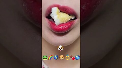 EMOJI 🐶 MARSHMALLOW Challenge\Desafio Makan Sesuai #asmreating #eatingsounds #asmr #mouthsounds