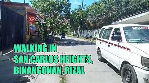 🇵🇭 San Carlos Heights Stroll: Exploring Local Scenery in Tayuman, Binangonan, Rizal - Philippines