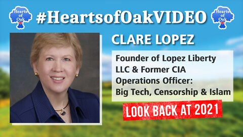 Clare M Lopez - Big Tech, Censorship and Islam