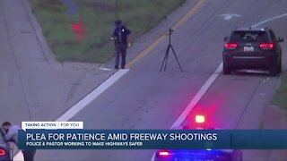 Plea for patience amid freeway shootings