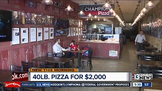 NYC pizza shop offering $2K pizza