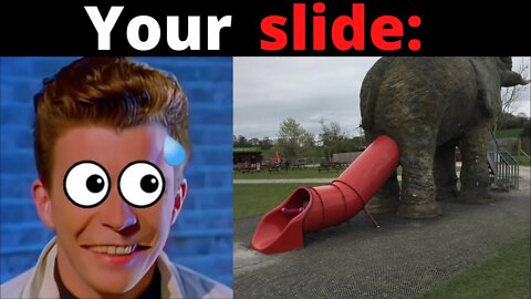 Rick Astley becoming Scared (Your slide)