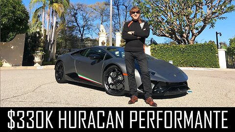 They want me to buy this $330,000 Huracan Performante!