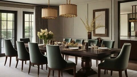 Vogue Villas | Modern Tudor Style Dining Design Ideas and Inspiration