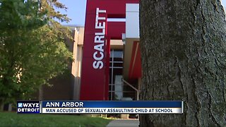 Man accused of sexually assaulting child at Ann Arbor middle school