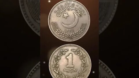 Pakistan 1 Rupee 1983. #shorts #viral #coinnotesz