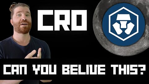 CRO Coin Will Change This...