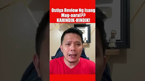 OSTIYA NILAPASTANGAN NG ISANG MAG-AARAL?