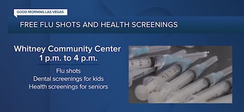 Free flu shots and health screenings