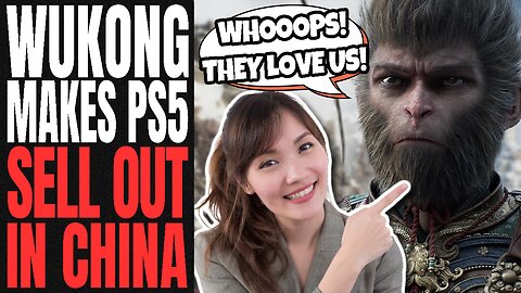 Black Myth Wukong SELLS OUT PS5's In CHINA | Western Journalists MELT DOWN And Say ITS NOT POSSIBLE